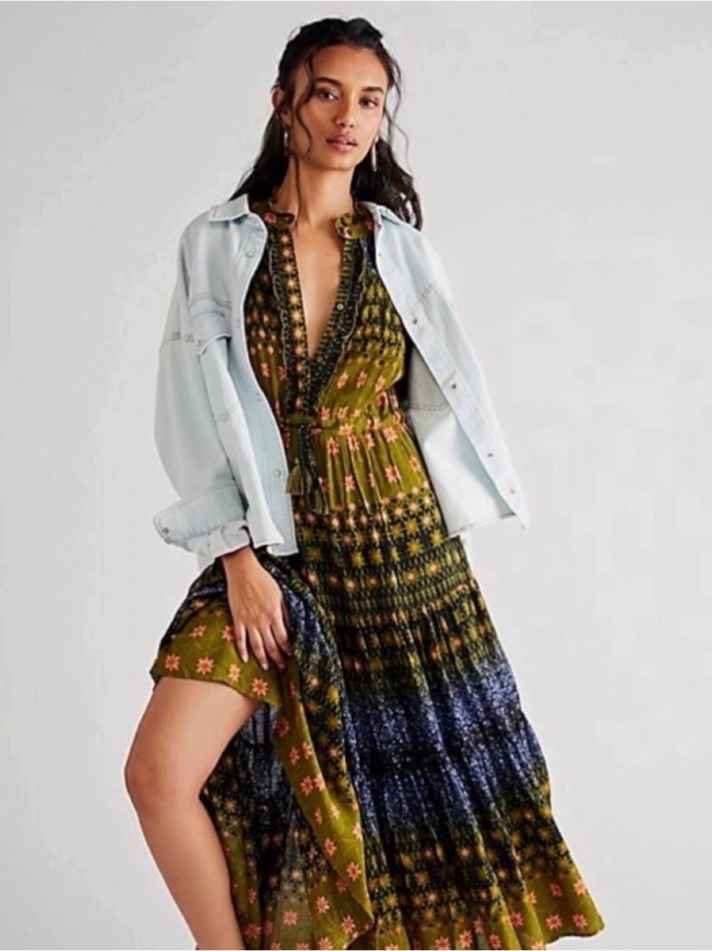 Free People Rare Feeling Maxi Dress